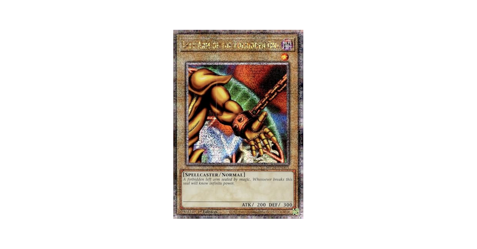 KONAMI - 遊戯王　初版　LEFT ARM OF THE FORBIDDEN ONE 71WwHV5vRqL._UF350,350_QL50_.jpg
