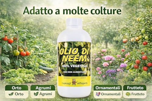 Aceite de neem para proteger tus plantas de terraza en botella de 1L 3