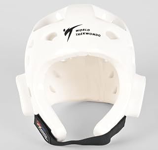 World Taekwondo Head Guard, White, Medium Size, Competition Approved Price In India