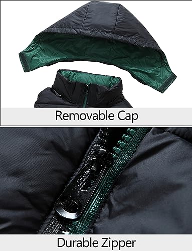 Happy Cherry Kids Down Jacket Hooded Vest Winter Jacket for Boys Hoodies Padded Jackets Girls Outwear Coat 3-14 Years3