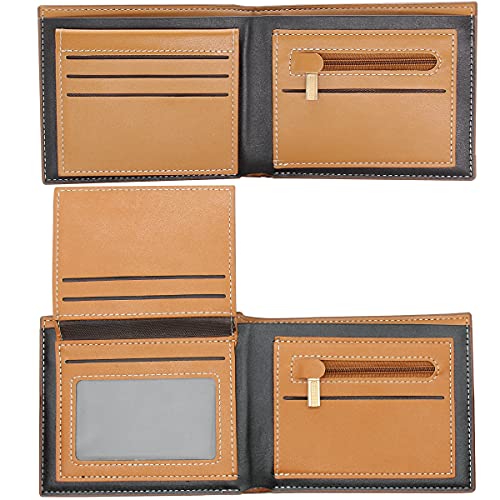 Amlion Custom Personalized Wallets for Men Engraved with Photo Picture, Customized Trifold Wallet Father's Day Gifts4