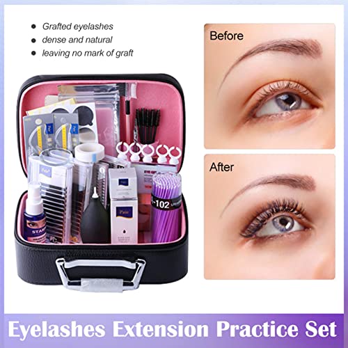 Kit de Extensão de Cílios, Kit de Cílios Para Extensões de Cílios Iniciantes, Kit de suprimentos par
