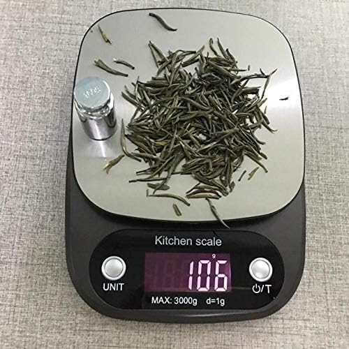 Básculas de cocina, báscula multifunción, báscula de cocina electrónica digital portátil, 3 kg, 0,1 g, 10 kg, 1 g, báscula electrónica digital, báscula for alimentos, herramienta for medir té de hierb