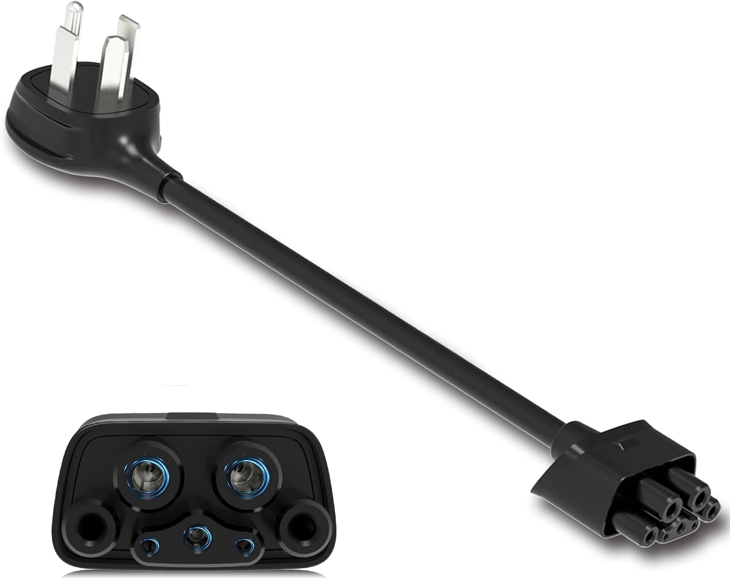 for Tesla NEMA 14-30 Adapter, Tesla Mobile Charger Adapter for Gen 2 and 3 ONLY, 240V Plug & 14-30 Outlet at 24 Amp 15-Inch