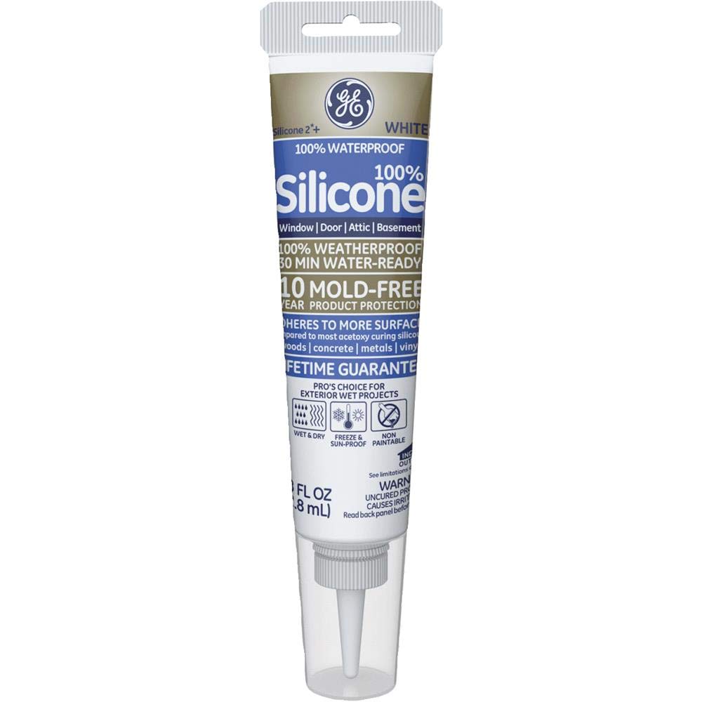 M90050 Silicone Ii 2.8Oz (Packg of 5), White