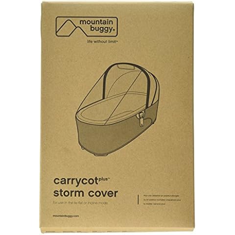 Mountain Buggy Carrycot Plus Raincover, Urban Jungle/Terrain Cover