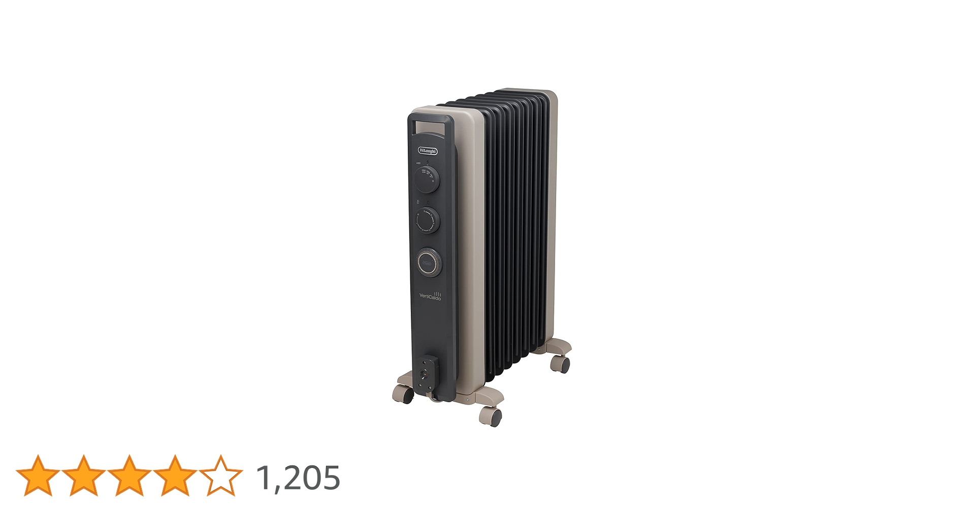 【美品】デロンギ オイルヒーター ヴェルティカルド RHJ21F0812-GY Amazon.co.jp: De'Longhi (デロンギ) オイルヒーター ヴェル