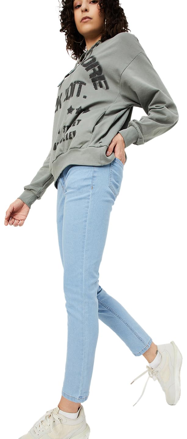 max Women's Regular Fit Mid Rise Jeans-picture-17