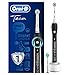 Oral-B Smart Teen Sensi Ultrathin Cepillo De Dientes Eléctrico, 1 Mango Negro Recargable Con Tecnología De Braun, 2 Cabezales De Recambio, 3 Modos De Limpieza Dental