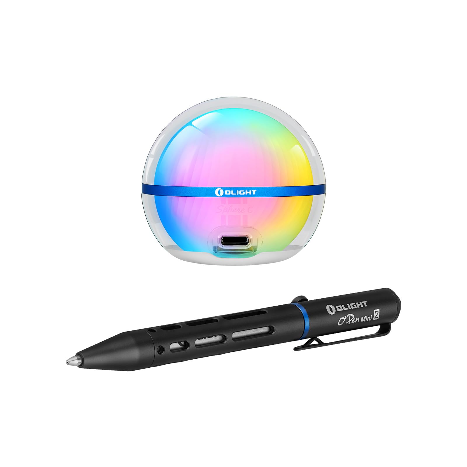 オーライト　Olight Sphere C バルブライト　6個 Olight Sphere C LED Rechargeable Lantern with App Control, Stellar