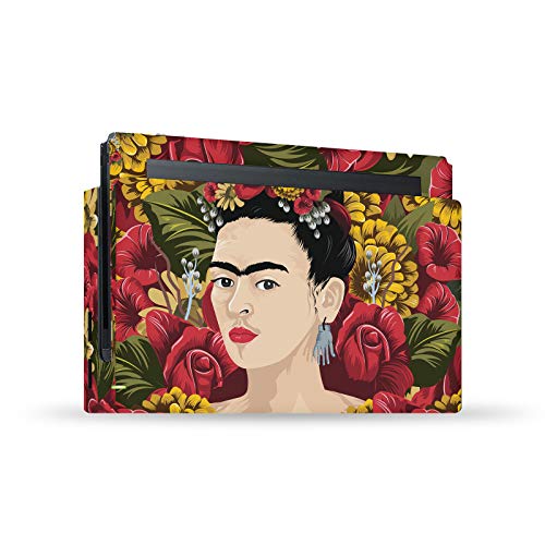 Autocollant vinyle Nintendo Switch Frida Kahlo anti-rayures pour dock et manettes