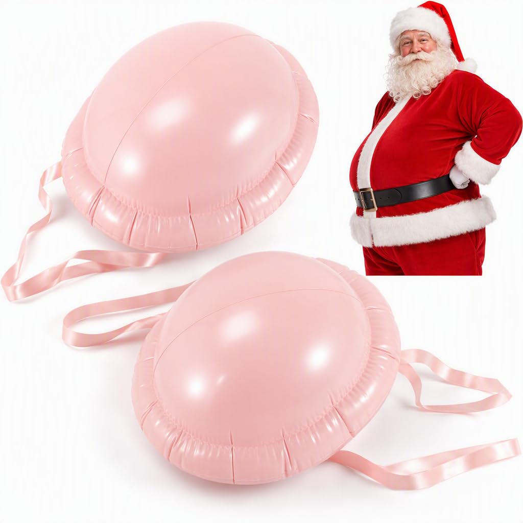 2 Pack Fake Belly, Suit for Costume Party, Realistic Fake Pregnancy Belly
