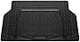 FH Group F16403BLACK ClimaProof™ for all weather protection Universal Fit Black Cargo Mats fits most Cars, SUVs, and Trucks (Semi Custom Trimmable Vinyl, 55” x 32)