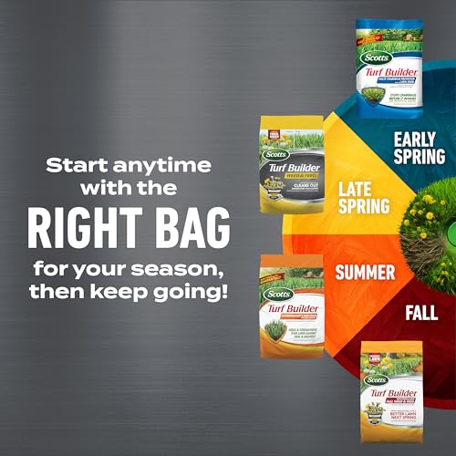 Scotts Turf Builder 4-Bag Bundle for Small Lawns with Halts Crabgrass Preventer, Weed & Feed5, SummerGuard and WinterGuard