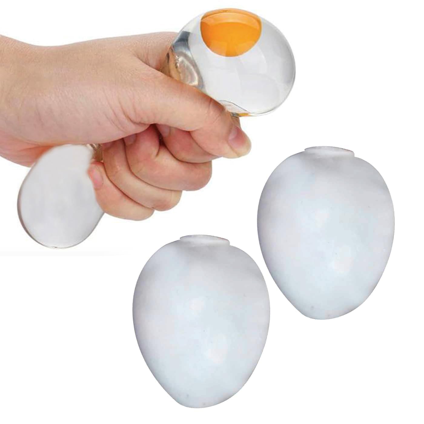 Prime Set of 2 Pieces Stress Relief Vent Pinch Egg Splat Squishy Balls for Kids Boys and Girls Pack of 1 (B0D93S9FGQ) Amazon Price History, Amazon Price Tracker
