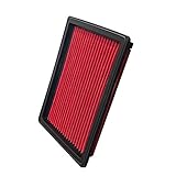 Upgr8 U8701-1501 Hd PRO OEM Replacement High Performance Dry Drop-in Panel Air Filter Red
