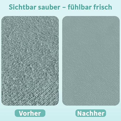 Tierhaarentferner bürste, spezieller Katzenhaarentferner für mehrere Stoffkanten und Teppichkratzer von LINTPLUS, Hundehaarentferner für Teppiche und Aktivitätskratzbäume, bekommt jedes Haar