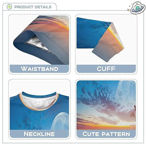 Jumping Dolphins Sea Boy Girl Sweatshirt Toddler Crewneck Pullover Sweater Long Sleeve Fall Winter Clothes3