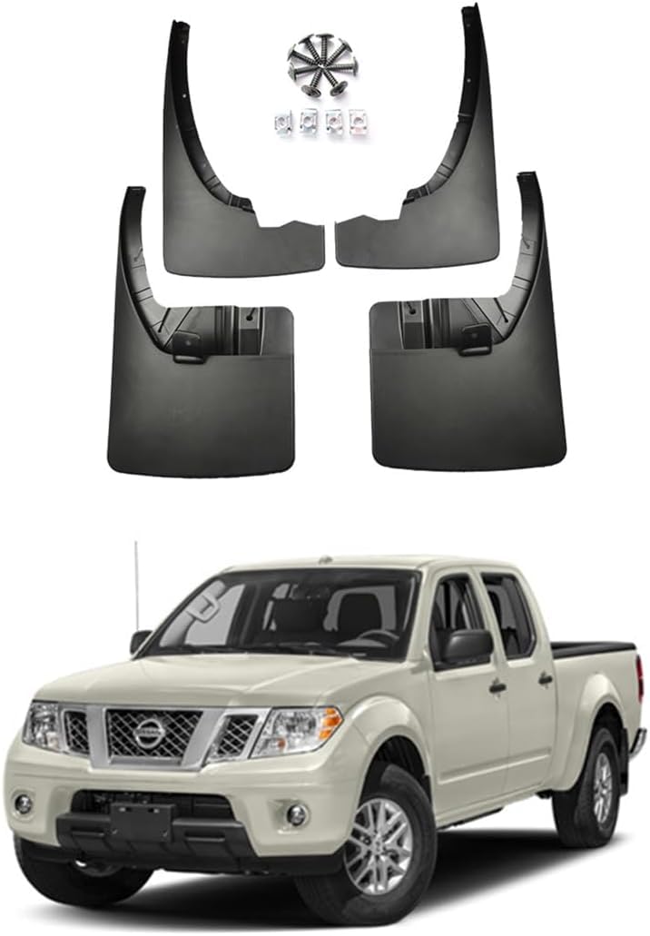 Plkashuc Normal Mud Flaps Car Mudguards For Nissan Navara Np300 Frontier 2017~2022.