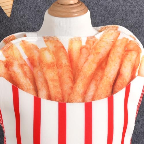 Aalizzwell Kids French Fries Halloween Clothes for 1-10 Years Old3