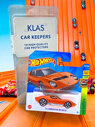 Hot Wheels '71 Lamborghini Miura SV (Orange) 5/10 HW Exotics 2022 - Image 2