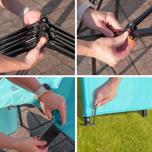 Life is Good Pop-Up Pet Shade, You Had Me at Woof, 3.5 ft Canopy - image 5