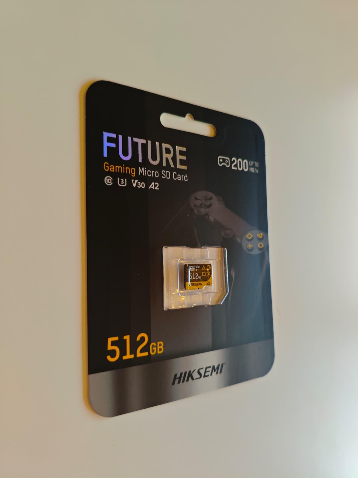 HIKSEMI Future Carte Micro SD pour gaming, 512 Go, vitesse jusqu'à 200 Mo/s, V30 A2,