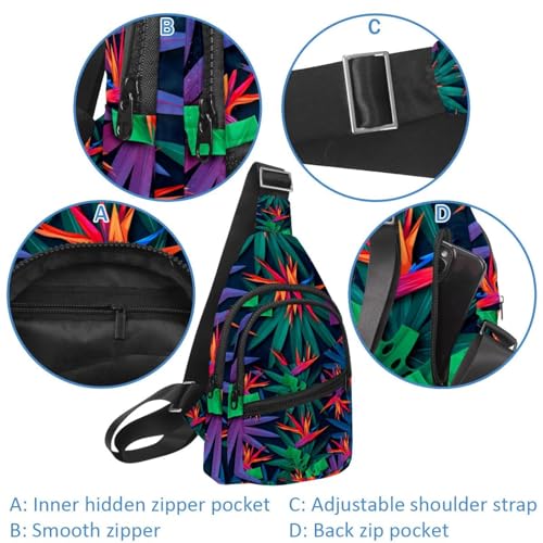 Bolso bandolera floral de hombre: la solución impermeable para tus viajes 4