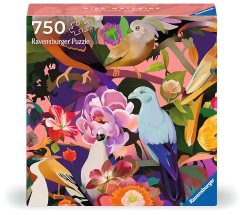 Ravensburger Puzzle Bird Watching - 750 Teile Puzzle fĂĽr Erwachsene