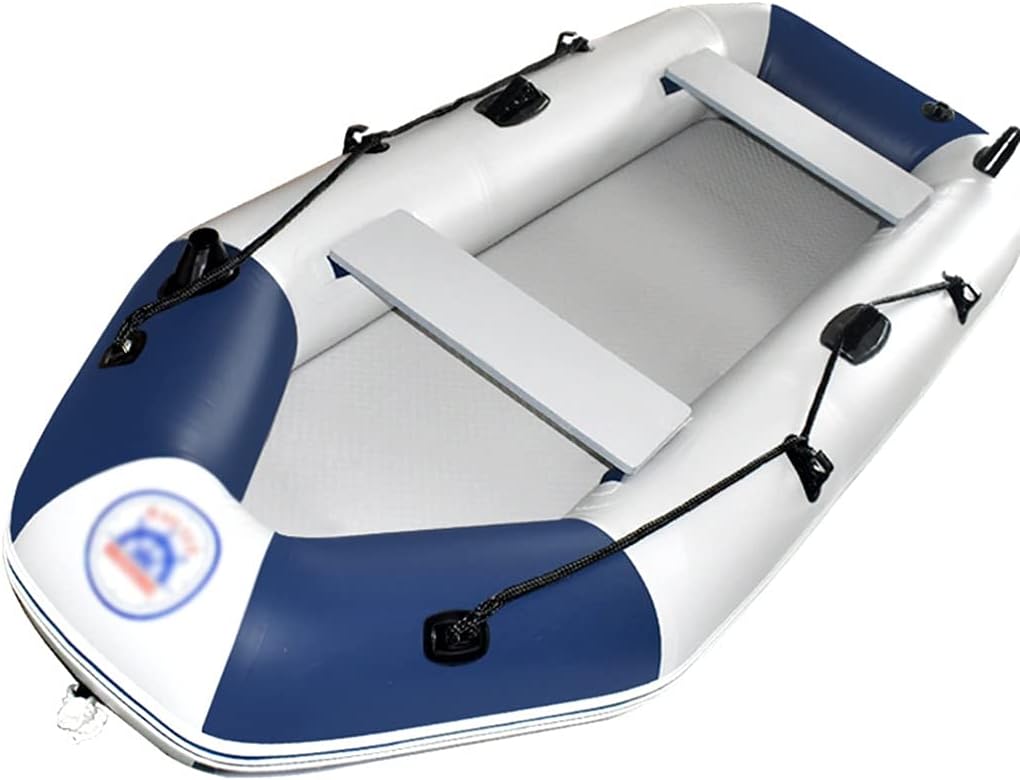 ZXQZ Kayak, Canoë Gonflable avec Coque en PVC Solide, Bateau Gonflable