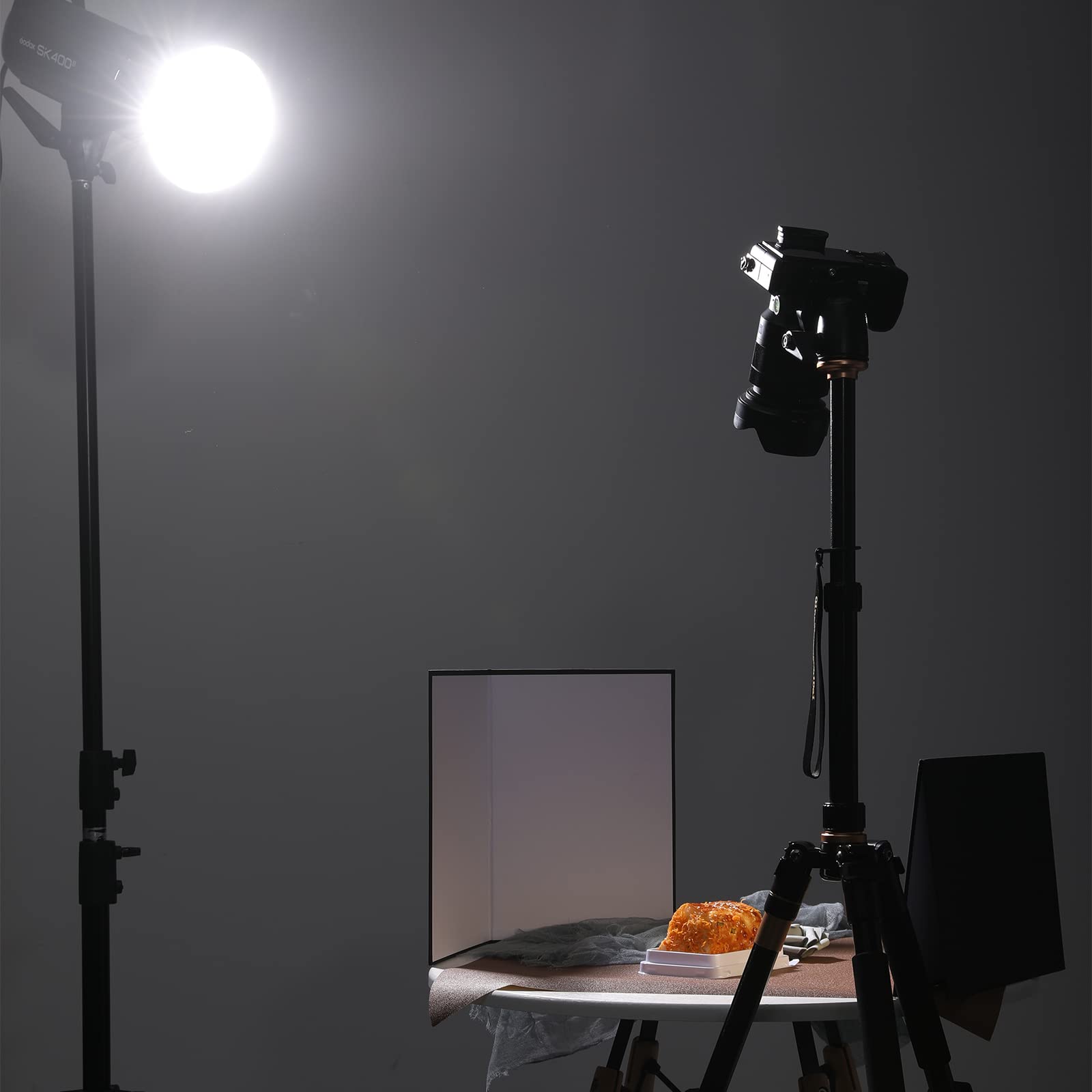 Soonpho Riflettore fotografico 3 in 1 A3 x 2, 42 x 29,7 cm, riflettore pieghevole per fotografia morta vita, gioielli, food, fotografia del prodotto, foto (oro/argento, bianco, nero)