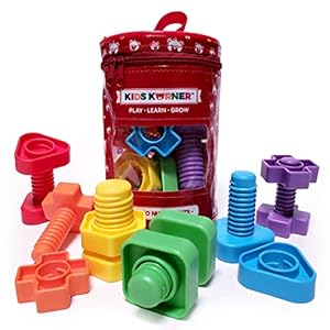 Jumbo Nuts and Bolts For Toddlers &...