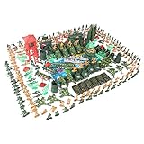 268 pièces Ensemble. Avec 268 pièces , l'action-emballé armée Ensemble plusieurs armée hommes, une variété de véhicules, des , des , tentes et autres accessoires pour garder engagés pendant des heures .