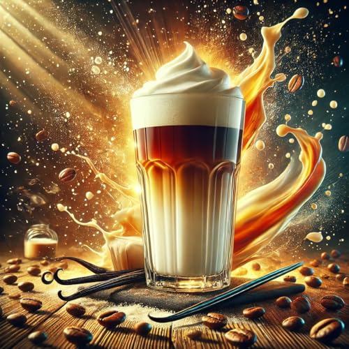 Concentré Latte macchiato vanille Sasami 100 ml liquide DIY e-cigarette goût café