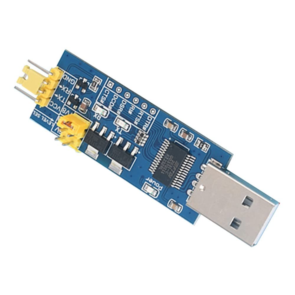 Adattatore seriale da USB a TTL, modulo convertitore da 5/3,3/1,8 V FT232RL, codice FT232RL, downloader programmatore con cavo per