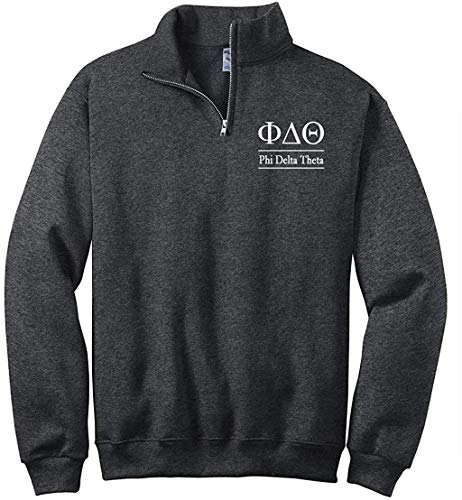 Phi Delta Theta Quarter Zip Pullover Sweatshirt