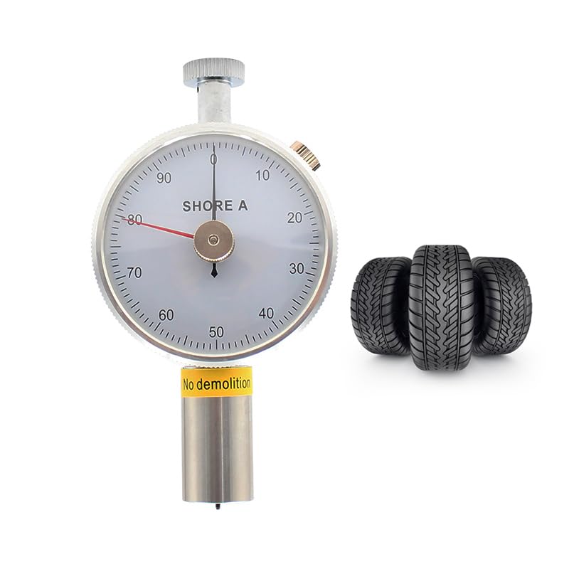 Shore A Hardness Tester Durometer 0-100HA, Dual Needle