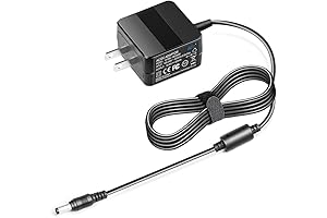 19V Replacement Power Supply Adapter Charger for ILIFE V3s Pro,V5s Pro,V1,V3,V4,V5,V5 Pro,V7,X5,V50,V55,X800,V8s,V80...