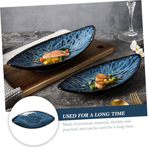 Plato grande japonés de cerámica Zerodeko para sushi miniatura 5