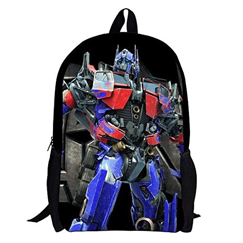 Transformers Mochila para niños Nueva de Pareja preferida Hot New Trend Backpack  Color
