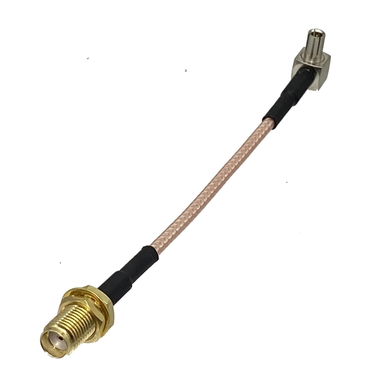 Cavo RG316 Jack Da Paratia Femmina SMA A Maschio TS9 Ad Angolo Retto