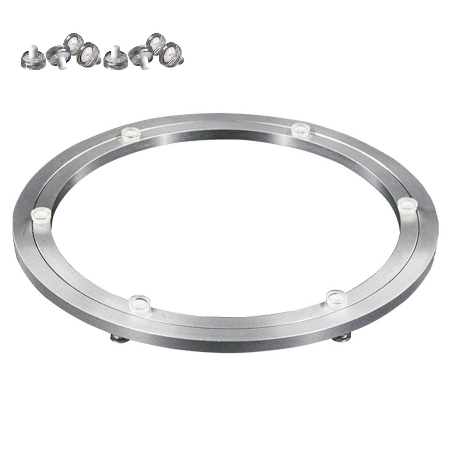 Lazy Susan Turntable Giratorio, Rodamiento Giratorio De Aleación De Aluminio, Base Giratoria Manual, Ø 14 20 25 30 35 39 45 49 58 60 69 79 Cm (Tamaño : 58cm(22.8inch))
