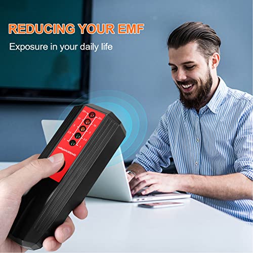 Medidor de Campo EMF con Detector Magnético y 5 LED miniatura 6