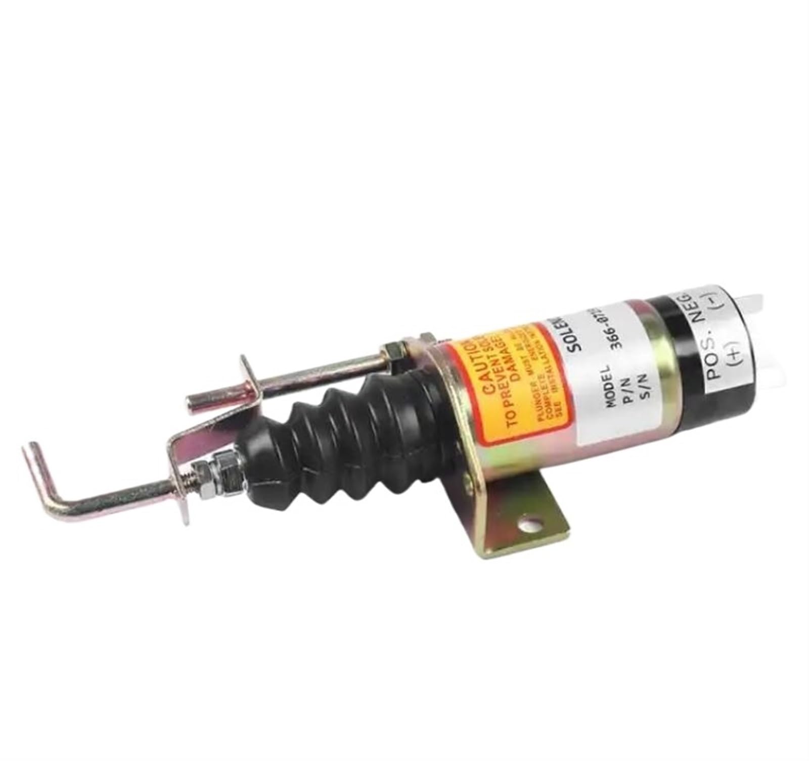 Fuel Shutoff Solenoid 366-07197 SA-3405-T 1502-12C7U2B2S1 Stop Solenoid 12V/24V Diesel Engine Part Shutdown Cut Off Solenoid(12v)