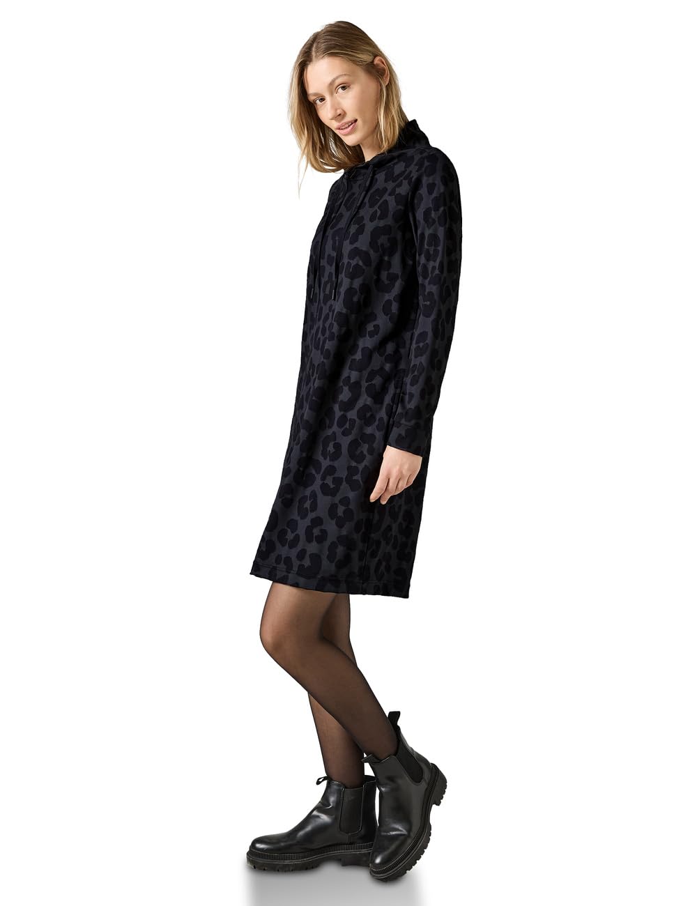 CECIL Midikleid Leo-Jacquard Basic