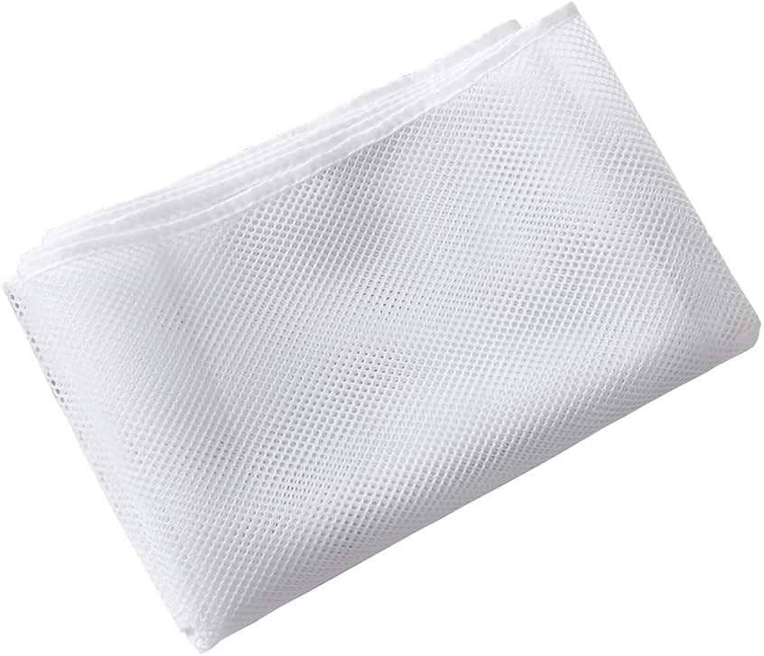 1X1.5M Multipurpose Kids Stairs Safety Net Bannister Guard Deck Fence Durable Child Safety Protective Net Fine Mesh for Stairs (White)