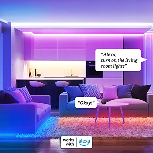 Cinta LED inteligente Bluetooth multicolor 10m miniatura 4