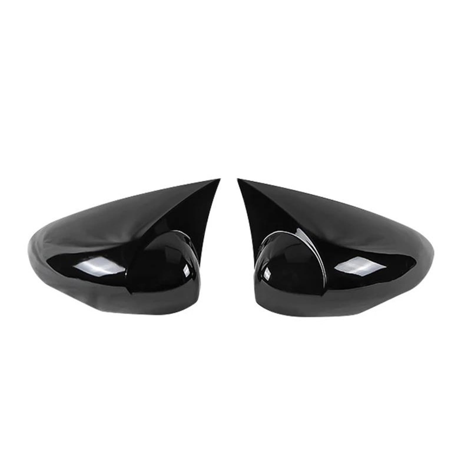 Coques rétroviseurs Ford Fiesta 2008-2018 noir brillant de remplacement
