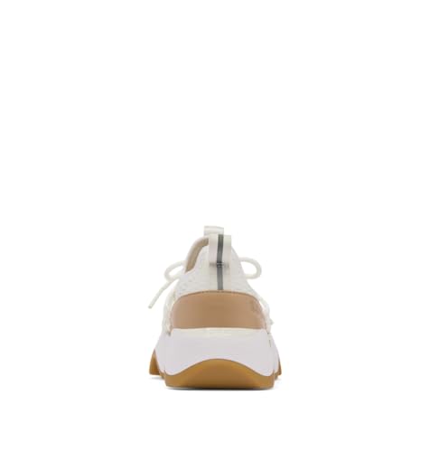 Image of Sorel Women's Kinetic Impact II Lace Sneaker, Sea Salt /Bleached Ceramic, 8 Regular
