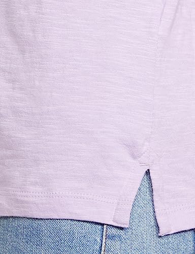 Image of Marks & Spencer Womens Solid Cotton V-Neck Everyday Fit T Shirt